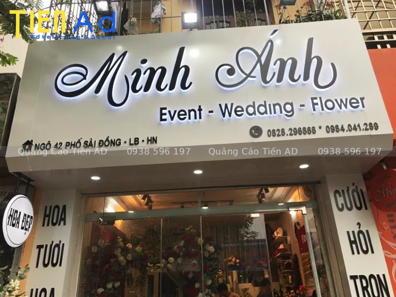 Mẫu bảng hiệu shop hoa tươi - 11