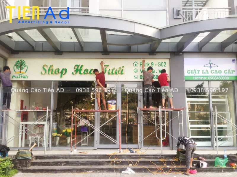 Mẫu bảng hiệu shop hoa tươi - 6