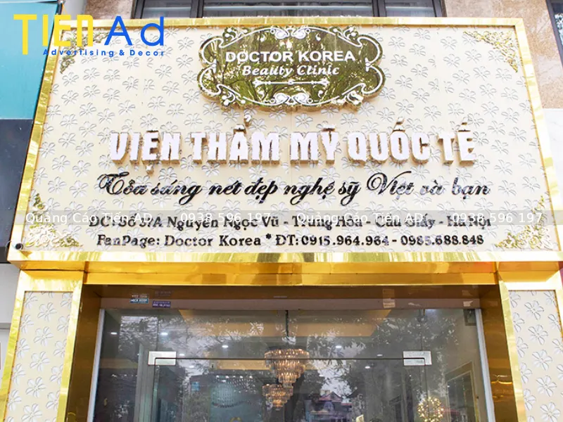 Mẫu bảng hiệu thẩm mỹ viện - 4