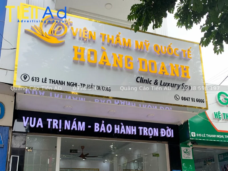 Mẫu bảng hiệu thẩm mỹ viện - 8