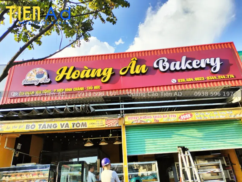 Mẫu bảng hiệu tiệm bánh - 2