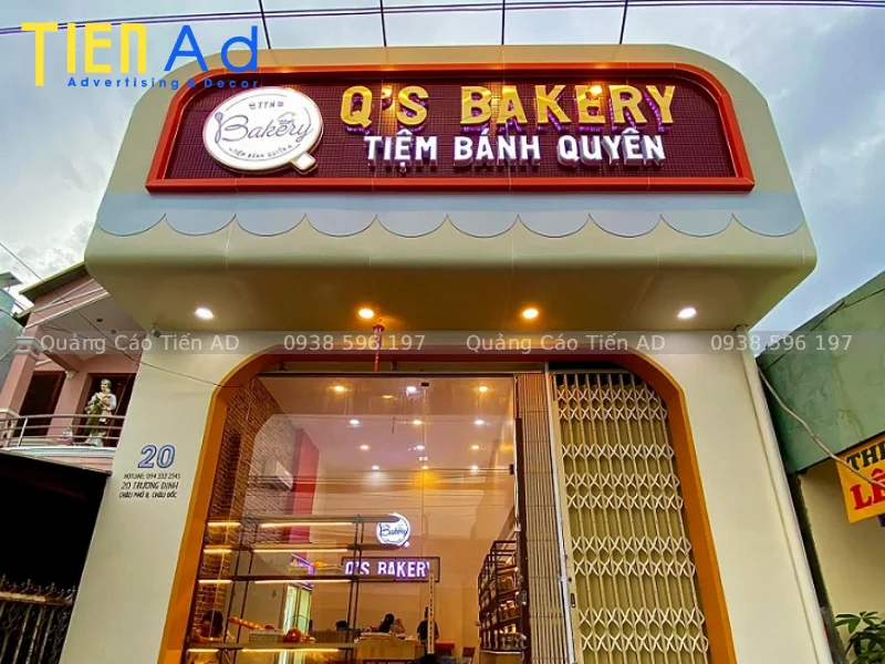 Mẫu bảng hiệu tiệm bánh - 4