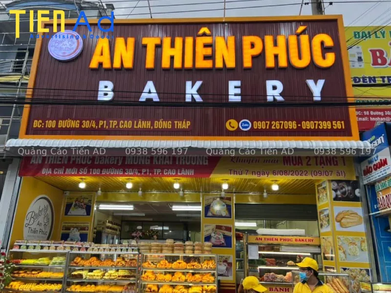 Mẫu bảng hiệu tiệm bánh - 7