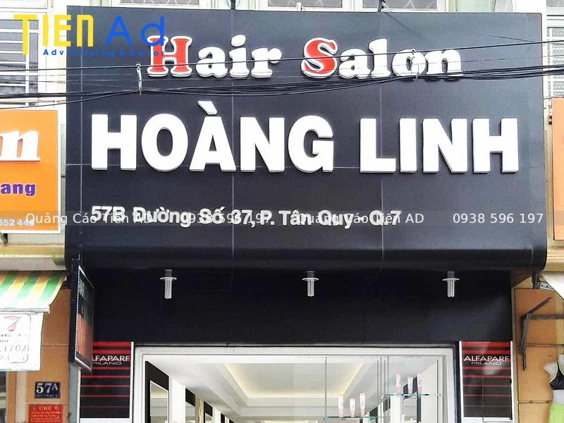 Mẫu bảng hiệu tiệm tóc - 4