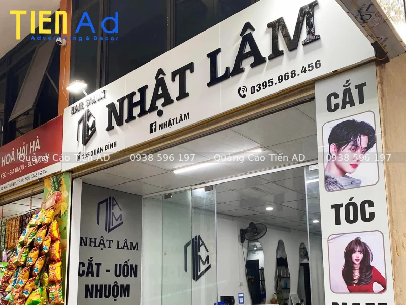 Mẫu bảng hiệu tiệm tóc - 7