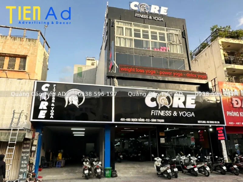 Mẫu bảng hiệu yoga - 10