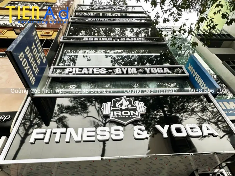 Mẫu bảng hiệu yoga - 5