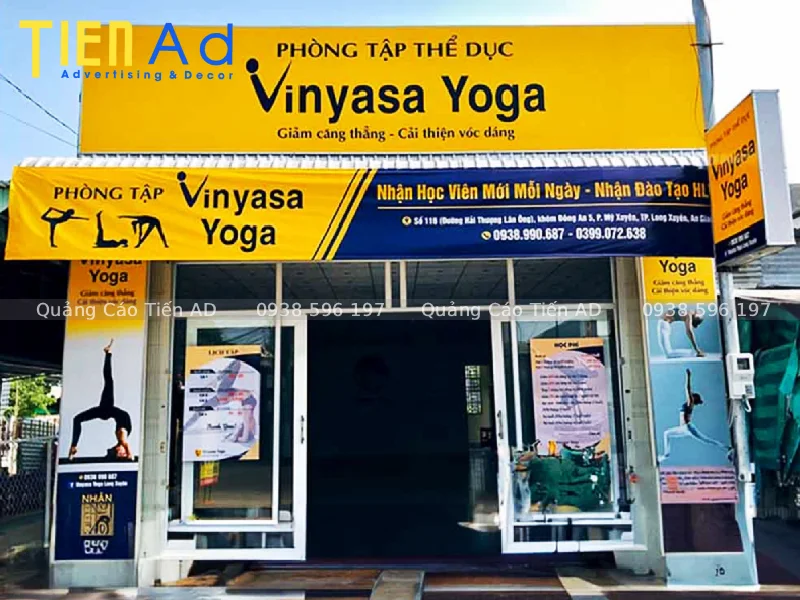 Mẫu bảng hiệu yoga - 6