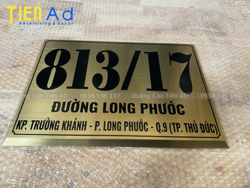 Mẫu bảng số nhà - 10