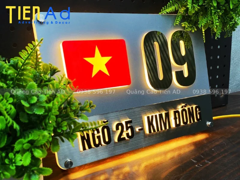 Mẫu bảng số nhà - 11
