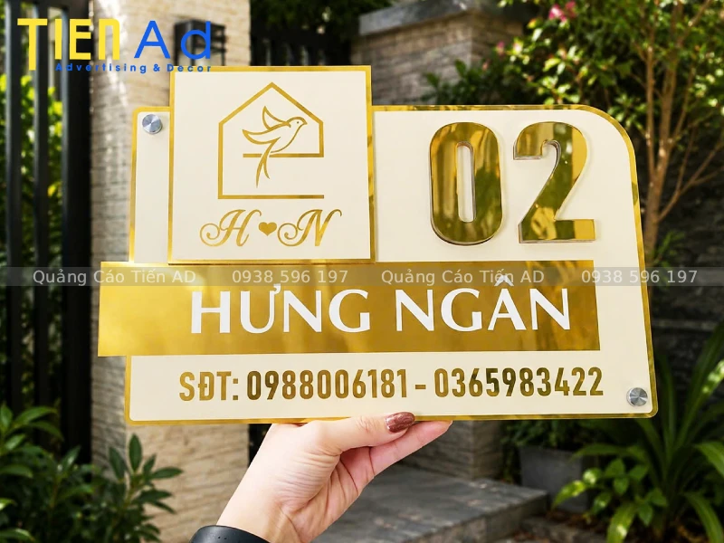 Mẫu bảng số nhà - 5