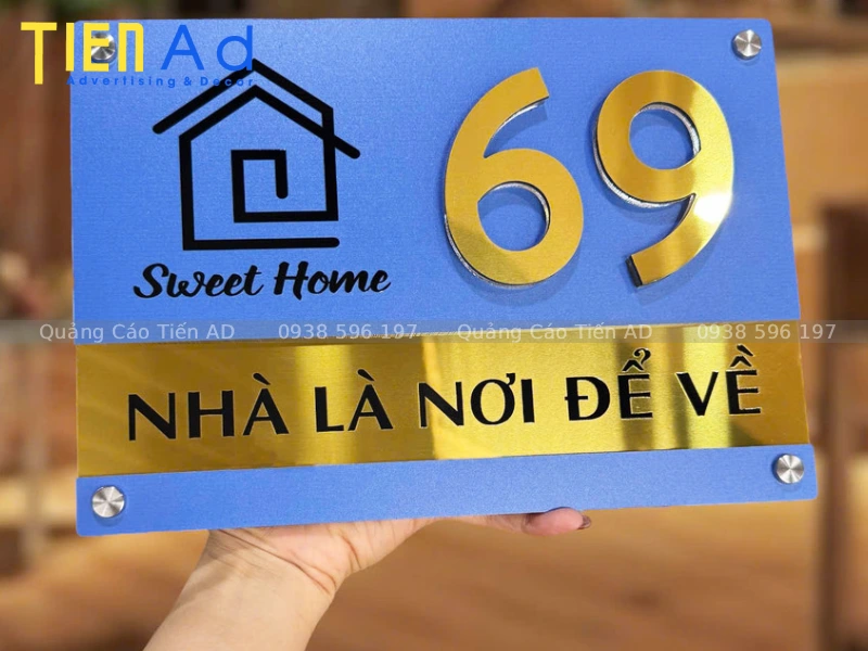 Mẫu bảng số nhà - 6