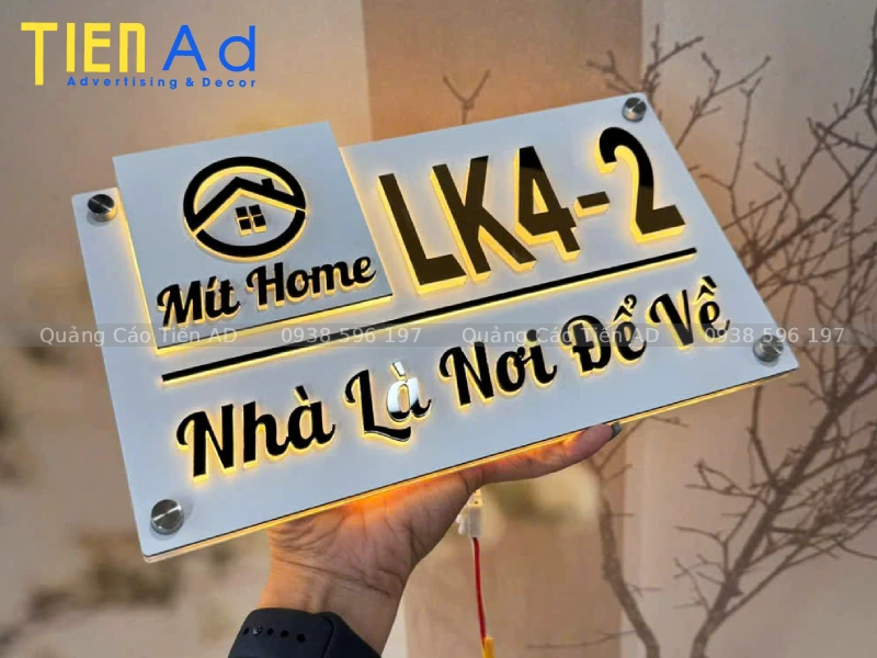 Mẫu bảng số nhà - 7