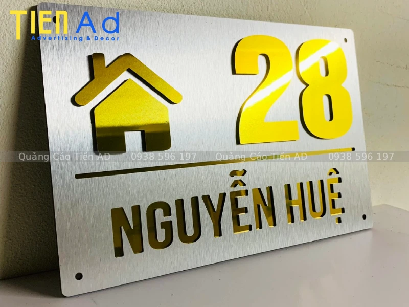Mẫu bảng số nhà - 8
