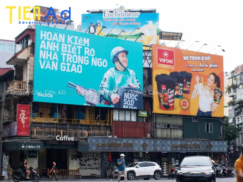 Mẫu bạt pano ốp tường quảng cáo - 3