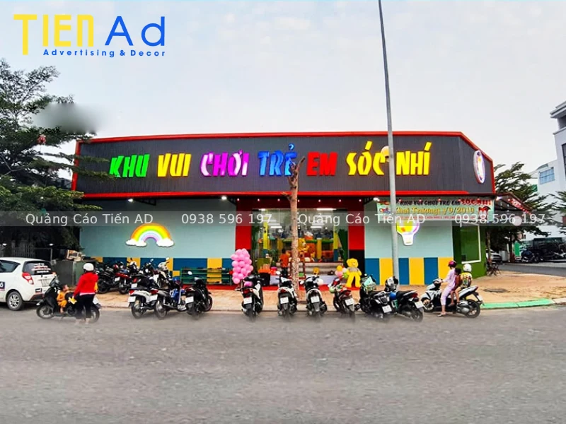 Mẫu biển quảng cáo khu vui chơi trẻ em - 3