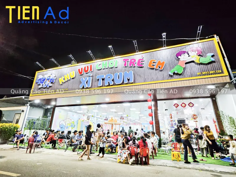 Mẫu biển quảng cáo khu vui chơi trẻ em - 4