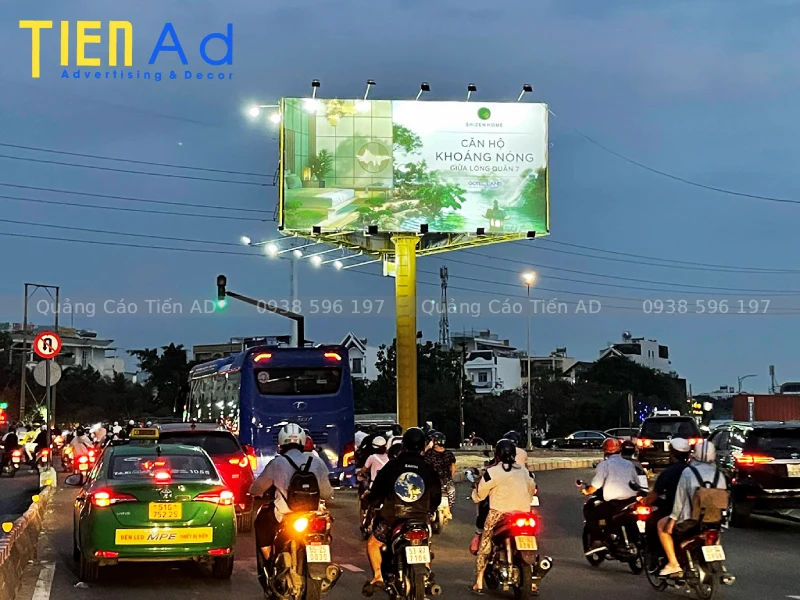 Mẫu biển quảng cáo lật 3 mặt Trivision Billboard - 5