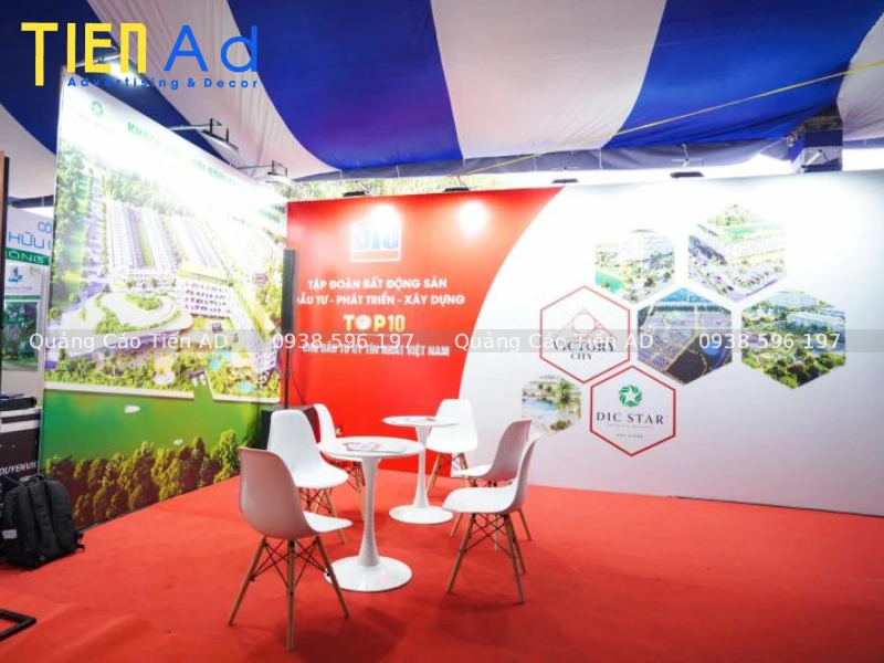 Mẫu booth bất động sản - 2