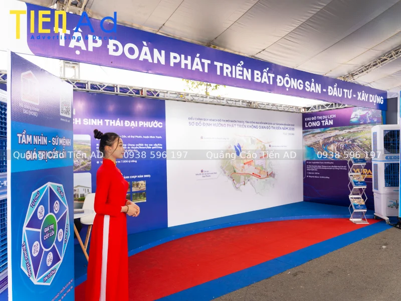 Mẫu booth bất động sản - 3