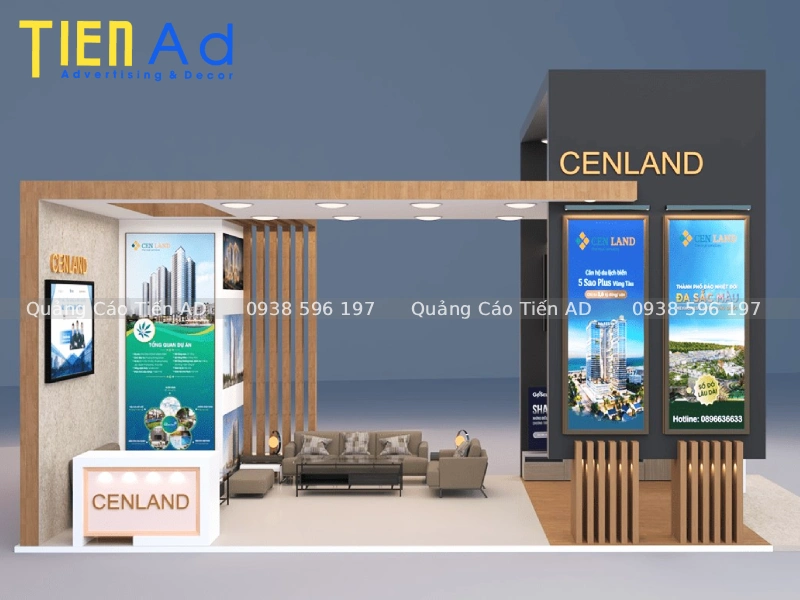 Mẫu booth bất động sản - 5