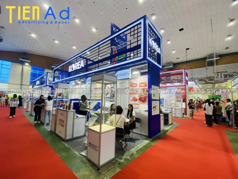 Mẫu booth quảng cáo đẹp - 1