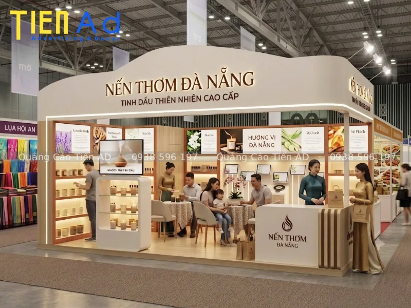 Mẫu booth quảng cáo đẹp - 2