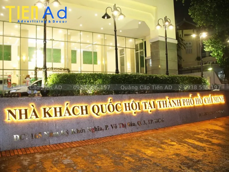 Mẫu chữ nổi chữ nổi cổng tòa nhà, khu đô thị, khu công nghiệp - 4