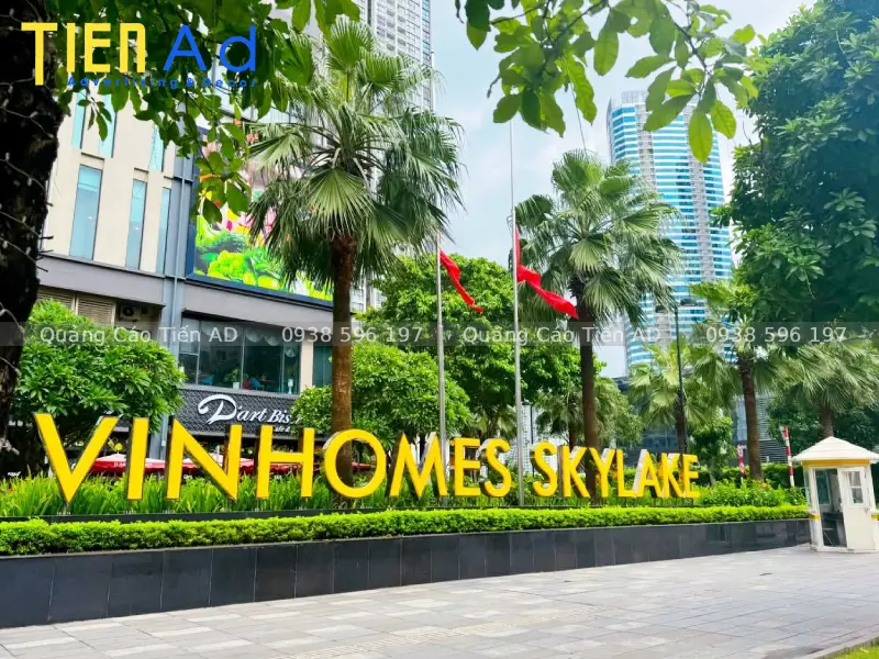 Mẫu chữ nổi chữ nổi cổng tòa nhà, khu đô thị, khu công nghiệp - 6