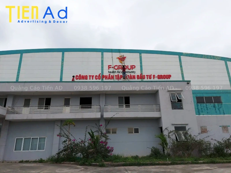 Mẫu chữ nổi nhà máy, nhà xưởng - 1