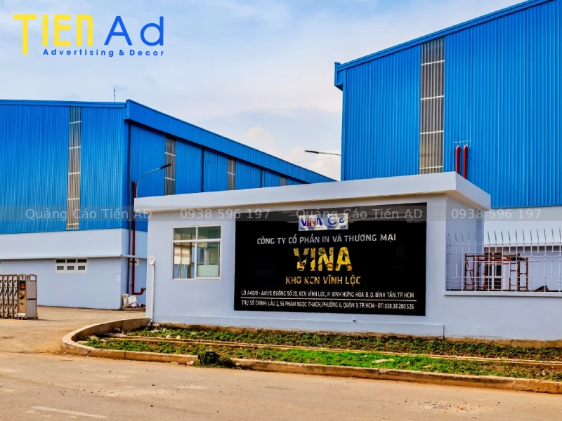Mẫu chữ nổi nhà máy, nhà xưởng - 2