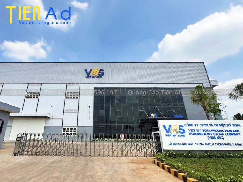 Mẫu chữ nổi nhà máy, nhà xưởng - 7