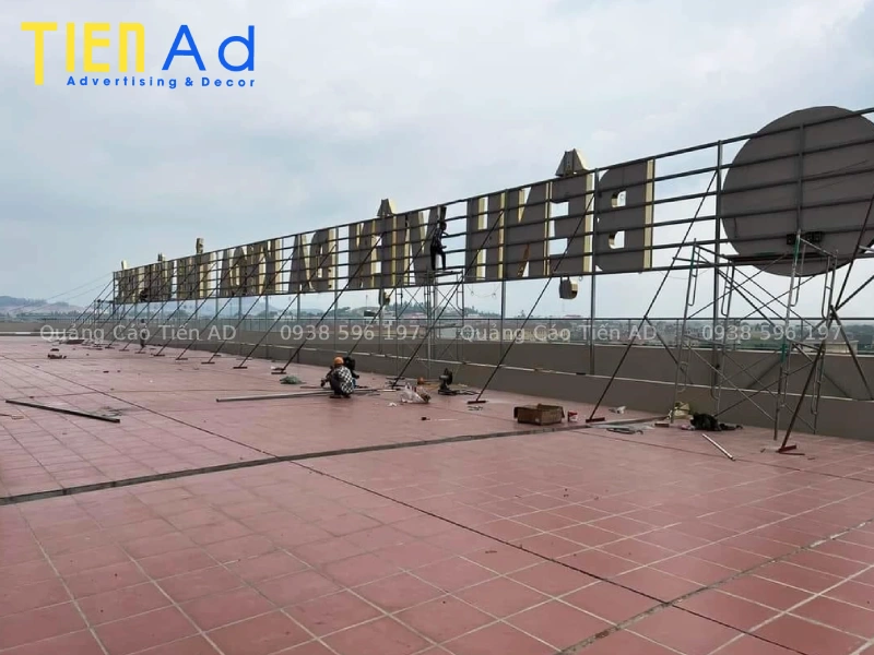 Mẫu chữ nổi tòa nhà - 4