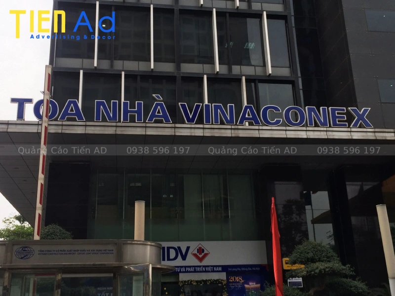 Mẫu chữ nổi tòa nhà - 6