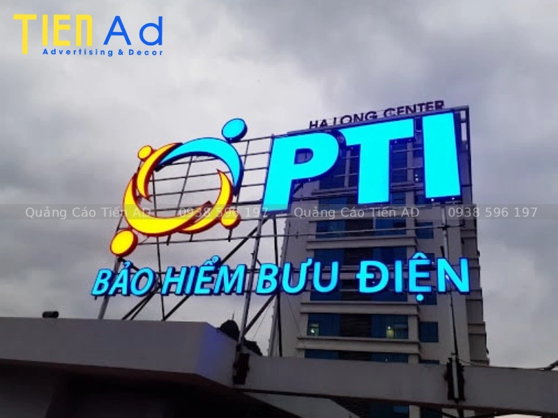 Mẫu chữ nổi tòa nhà, trung tâm thương mại - 10