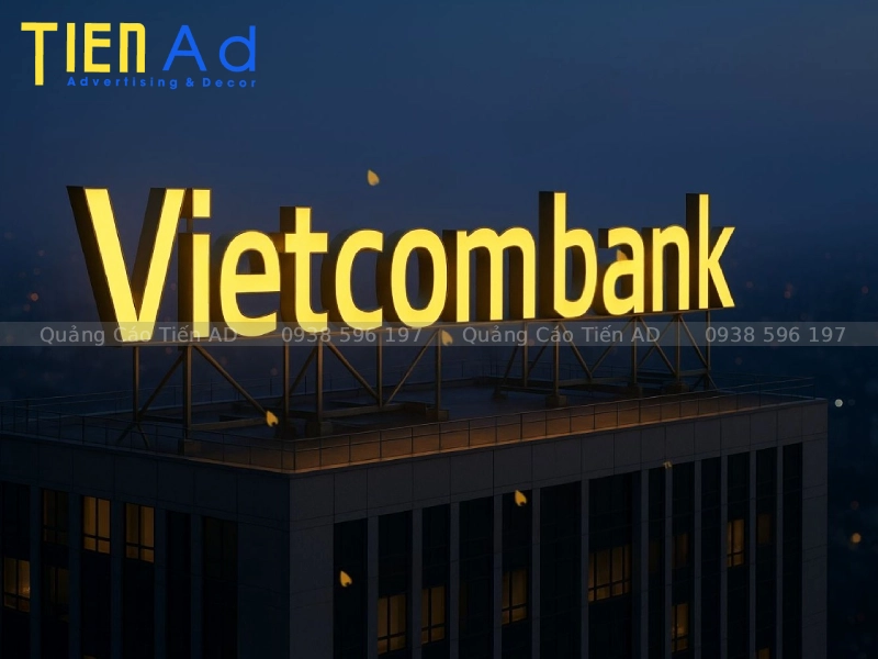 Mẫu chữ nổi tòa nhà, trung tâm thương mại - 2