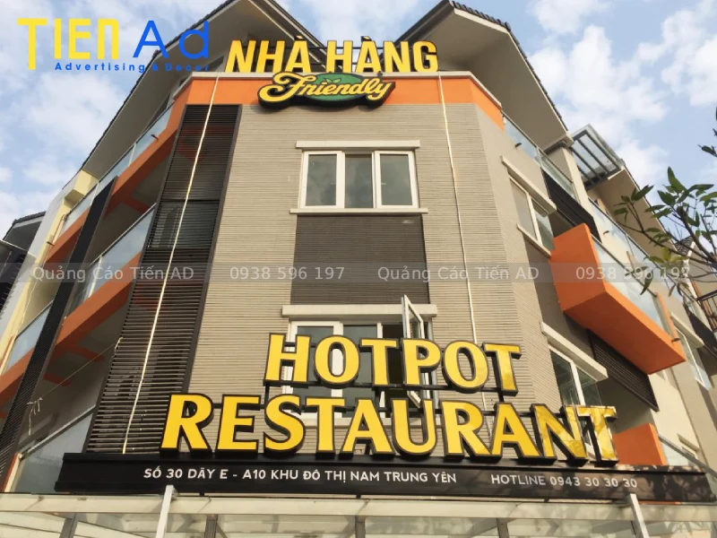Mẫu chữ nổi tòa nhà, trung tâm thương mại - 6