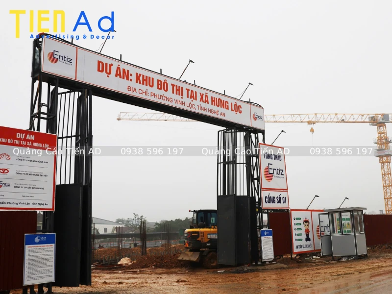 Mẫu cổng chào dự án bất động sản - 6