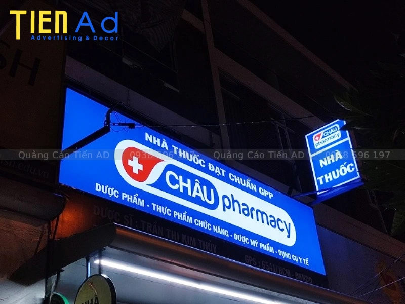 Mẫu hộp đèn nhà thuốc - 2