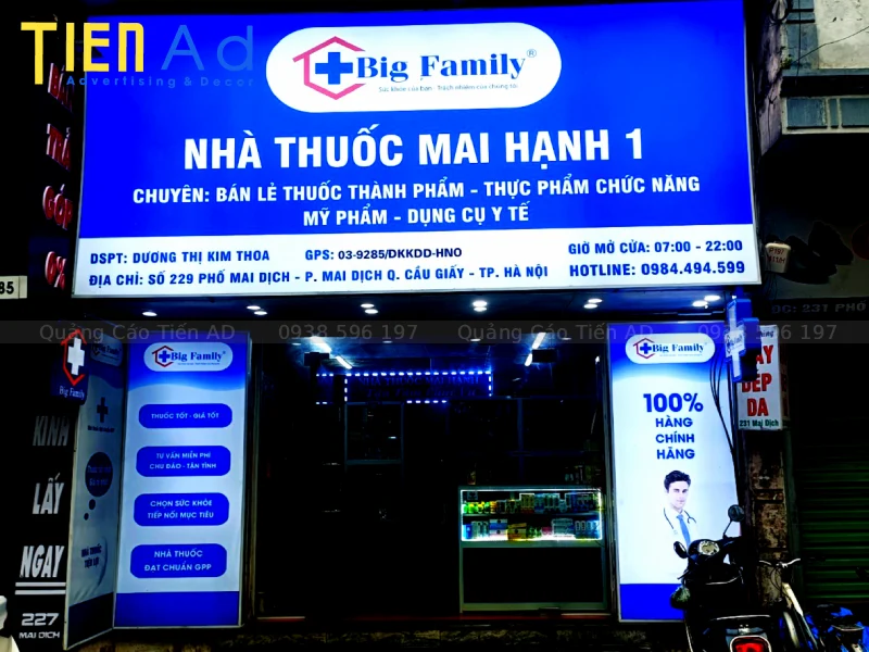 Mẫu hộp đèn nhà thuốc - 5