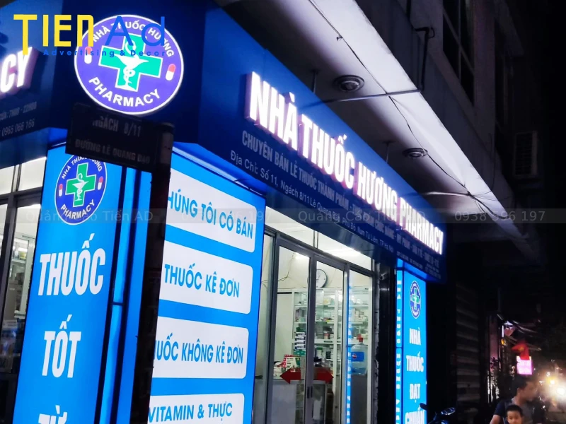 Mẫu hộp đèn nhà thuốc - 7