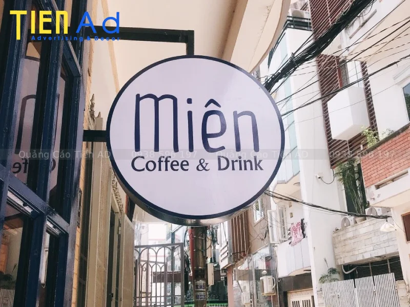 Mẫu hộp đèn quán cafe - 4