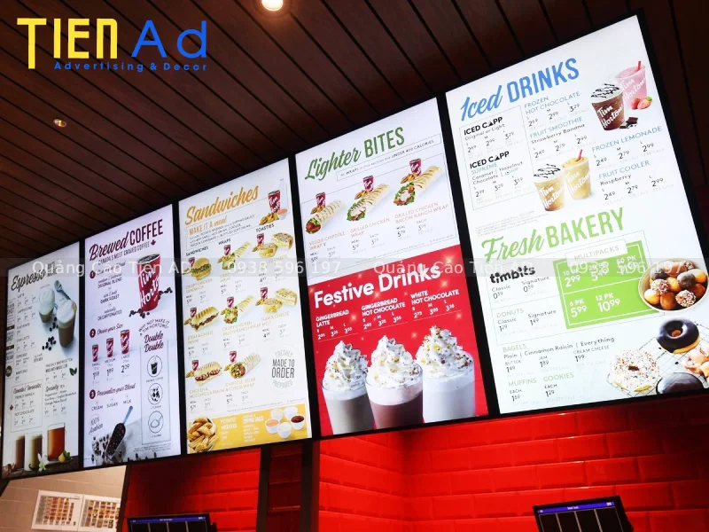 Mẫu hộp đèn quán cafe - 5