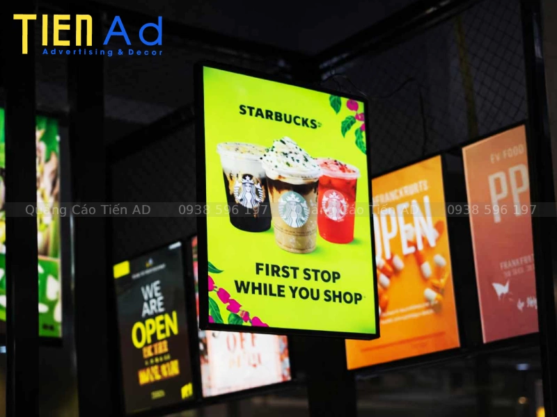 Mẫu hộp đèn quán cafe - 7