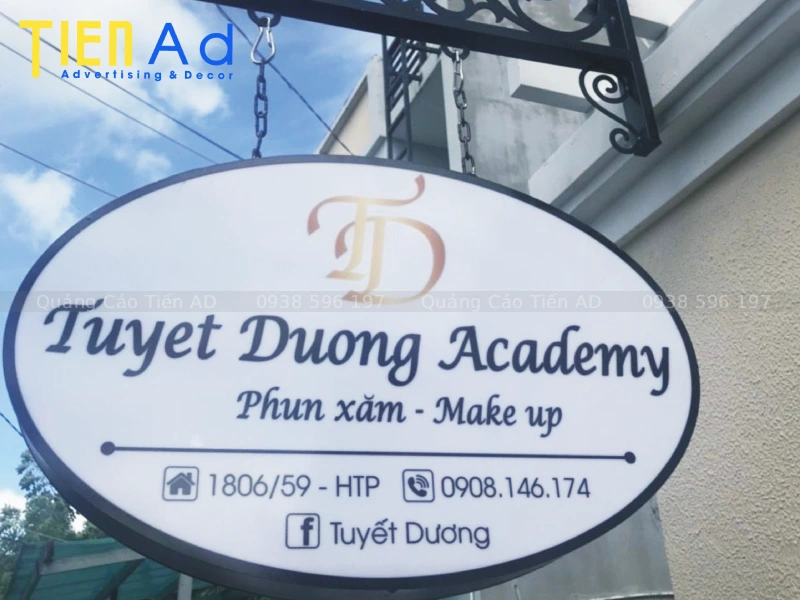 Mẫu hộp đèn spa - 2