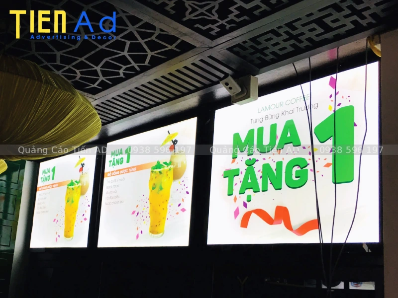 Mẫu hộp đèn trà sữa - 1