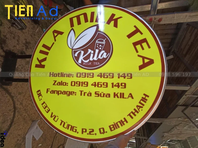 Mẫu hộp đèn trà sữa - 5