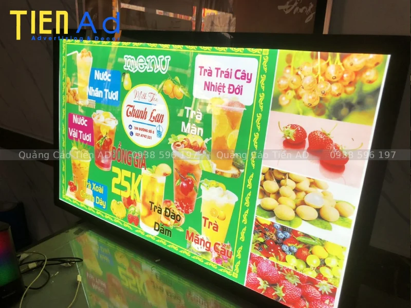Mẫu hộp đèn trà sữa - 6