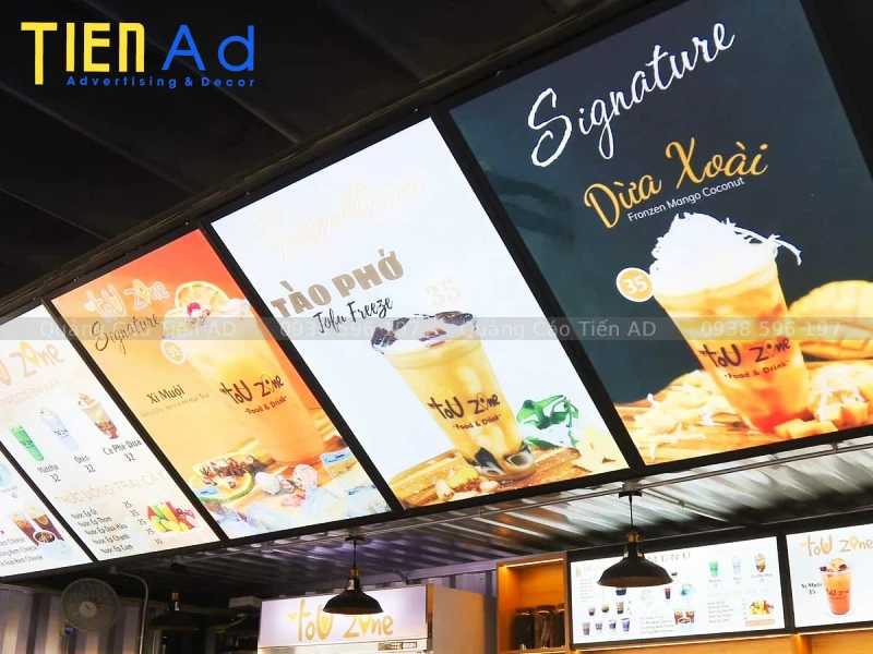 Mẫu hộp đèn trà sữa - 8