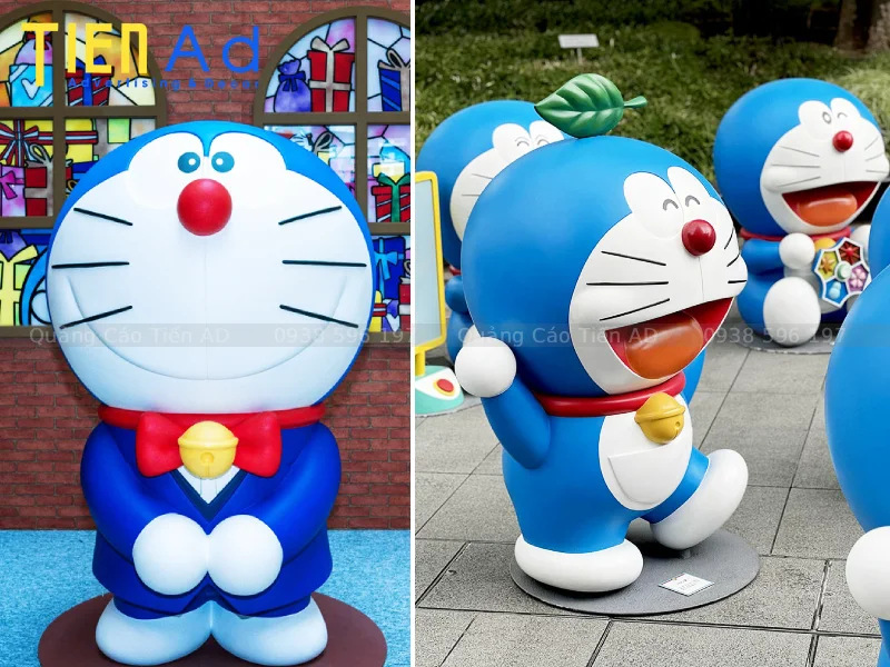 Mẫu mô hình Doraemon composite - 3